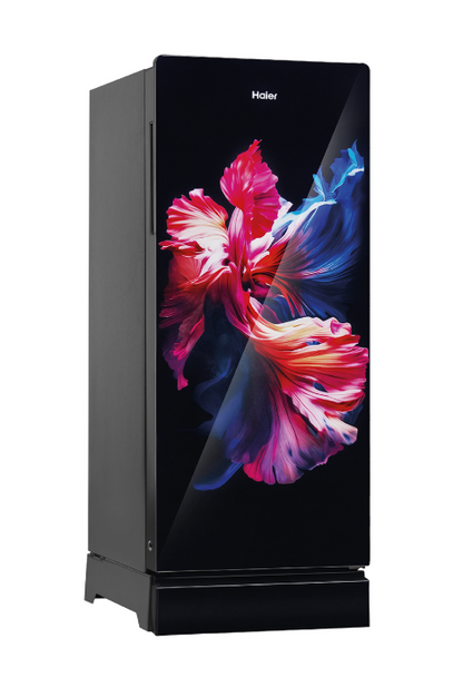 Haier 190 L, 5 Star, Wave Glass Single Door Refrigerator